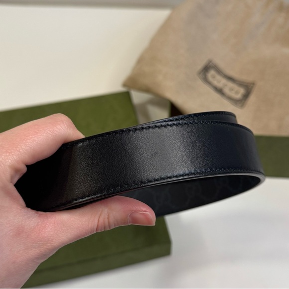 DISCONTINUED Gucci GG Marmont reversible belt - Picture 9 of 13